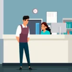 Visitor Management System in hospital